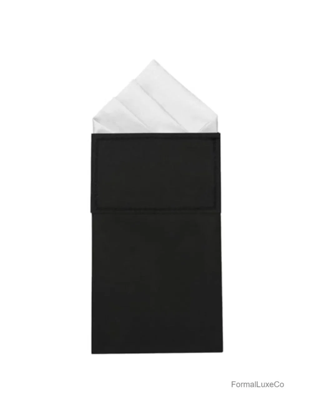 Prefolded Pocket Square Satin Polyester Suit Accessory Mens